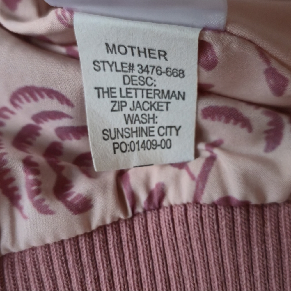 Mother Sunshine City Letterman Jacket Bomber S Rainbow Rare Satin Varsity Retro - Picture 9 of 17